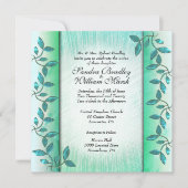 Marmor und Weintrauben Einladung (Vorderseite)