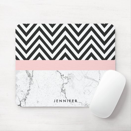 Marmor und Zickzack Mousepad (Mit Mouse)