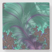 Marmor-Untersetzer: Kühnes Kunstdesign Steinuntersetzer (Vorderseite)