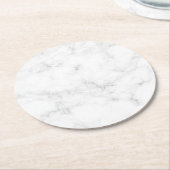 Marmor-Untersetzer Runder Pappuntersetzer (Angewinkelt)