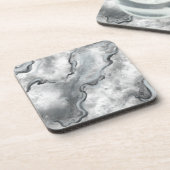 Marmor-Untersetzer-Set Geschenk Getränkeuntersetzer (Linke Seite)