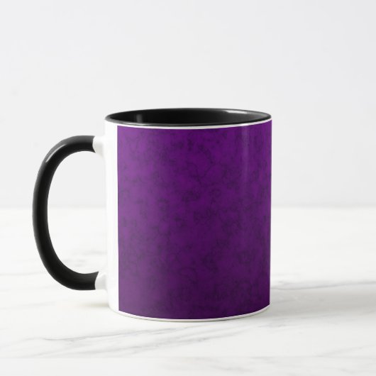 Marmor violettes Muster Tasse (Links)