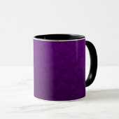Marmor violettes Muster Tasse (VorderseiteRechts)