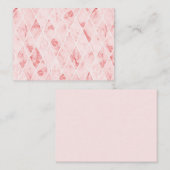 Marmor Visitenkarte (Vorne/Hinten)