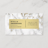 Marmor Visitenkarte (Rückseite)