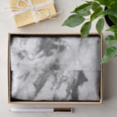 Marmor weiß und grau seidenpapier (Geschenk)