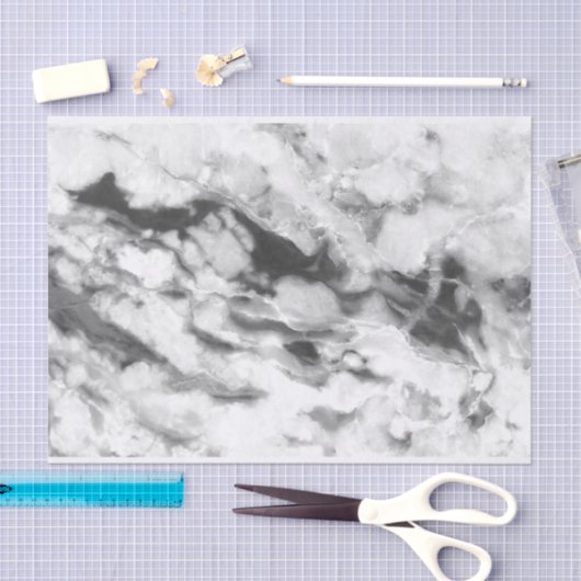 Marmor weiß und grau seidenpapier (Handwerk)