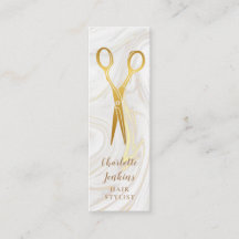 Marmor-Wirbel-Goldschere