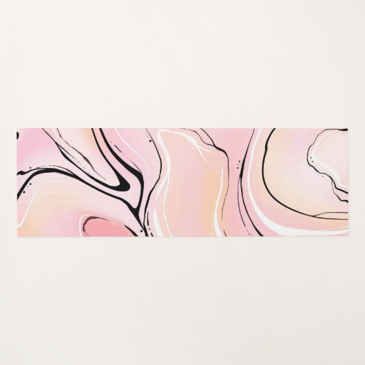 Marmor Yogamatte (Rückseite (Horizontal))