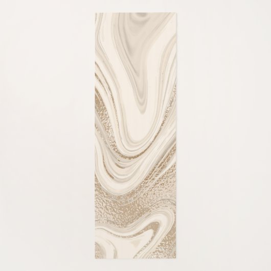 Marmor Yogamatte (Rückseite)