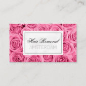 Marmor zur Haarentfernung Visitenkarte (Vorderseite)