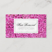 Marmor zur Haarentfernung Visitenkarte (Vorderseite)