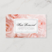 Marmor zur Haarentfernung Visitenkarte (Vorderseite)