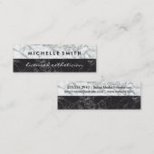 Marmor Zwei Tone Mini Visitenkarte (Vorne/Hinten)