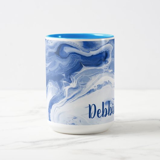 Marmor Zweifarbige Tasse (Mittel)