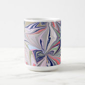 Marmorabstraktes Design Kaffeetasse (Mittel)