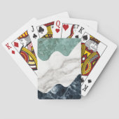 Marmorabstraktion Spielkarten (Rückseite)