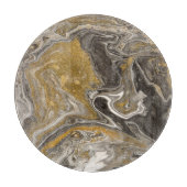 Marmoracrylat, naturinspirierte Textur. Schneidebrett (Vorderseite)