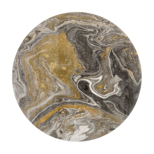 Marmoracrylat, naturinspirierte Textur. Schneidebrett (Vorderseite)