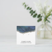 Marmoragate Quadratische Visitenkarte (Stehend Vorderseite)