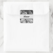 Marmoraufkleber Quadratischer Aufkleber (Tasche)