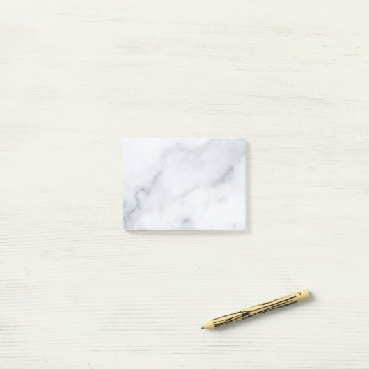 Marmoraussehen Post-it Klebezettel (Auf Schreibtisch)