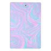 Marmorbäckerei Abstrakt Mini Klemmbrett (Rückseite)