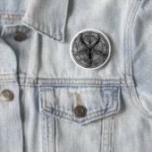 MarmorBaphomet Knopf Button (Beispiel)