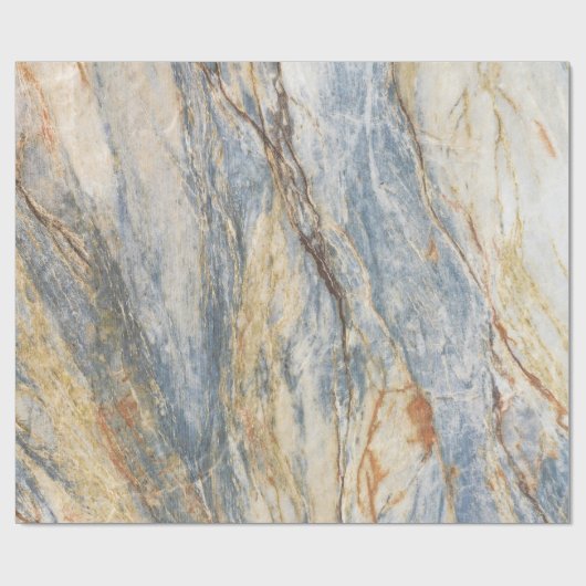 Marmorbeschaffenheit in Grauem und in Blauem Geschenkpapier (Flach)