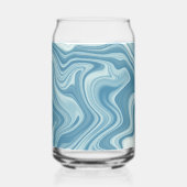 Marmorblau Dosenglas (Rückseite)