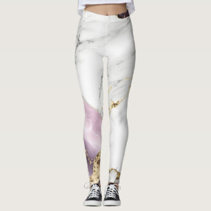 Marmorboden mit luxuriösem Ambiente Leggings