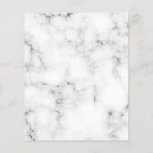 Marmorbogen-Chalice erste Einladung (Rückseite)