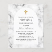 Marmorbogen erste Einladung zur heiligen Kommunion (Vorderseite)