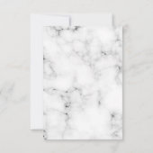 Marmorbogengold-Taufe Einladung (Rückseite)