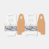 Marmorboote an der Küste bei Hochzeit im Hafen Sea Geschenkschachtel (Ungefaltet)