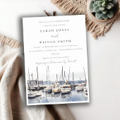 Marmorboote an der Küste Seefahrt Morgens nach Einladung