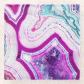 MarmorBrights Glas-Untersetzer Glasuntersetzer (Vorderseite)