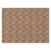 Marmorbuch Endpaper Yellow Orange Blue Violet Tischdecke (Vorderseite (Horizontal))