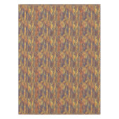 Marmorbuch Endpaper Yellow Orange Blue Violet Tischdecke (Vorderseite)