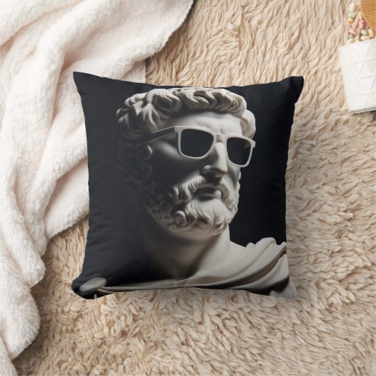 Marmorbüste Kissen (Decke)