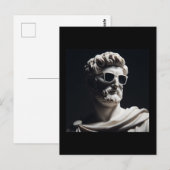 Marmorbüste Postkarte (Vorne/Hinten)