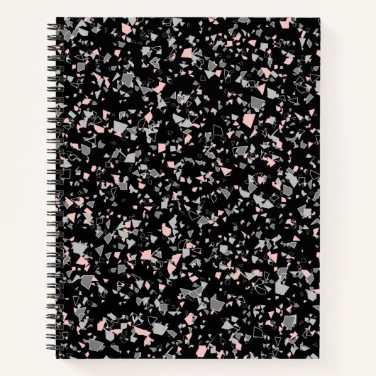 Marmorchips Gestein formen Teile abstrakt struktur Notizblock (Vorderseite)