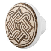 Marmordekor Keramikknauf (Rechts)