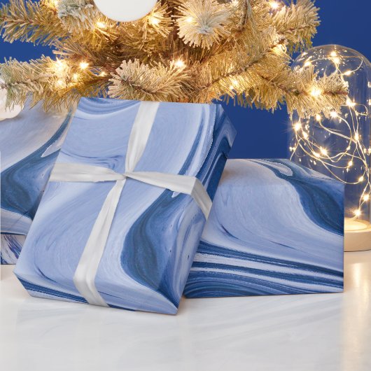 Marmordesign Geschenkpapier (Feiertage)