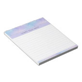 Marmordesign Personalisiert Notepad 5.5" x 6" Notizblock (angewinkelt)