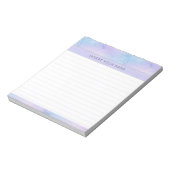 Marmordesign Personalisiert Notepad 5.5" x 6" Notizblock (Rotiert)