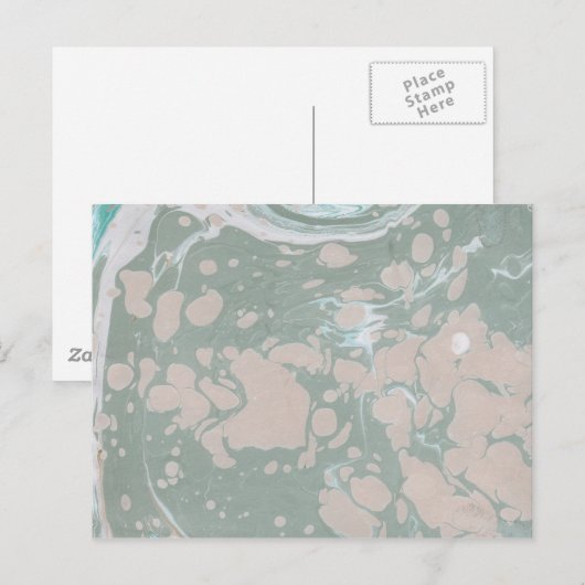 Marmordesign Postkarte (Vorne/Hinten)