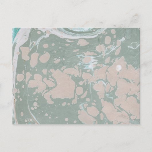 Marmordesign Postkarte (Vorderseite)