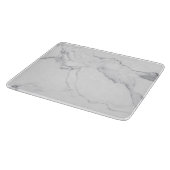 Marmordesign Schneidebrett (Ecke)