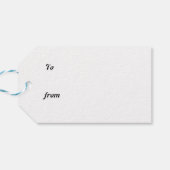 Marmoreffekt Geschenkanhänger (Rückseite Horizontal)